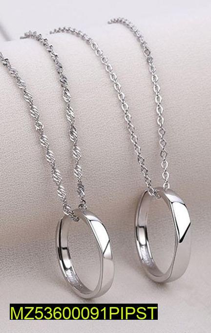 Silver Ring Pendant, Pack Of 2
