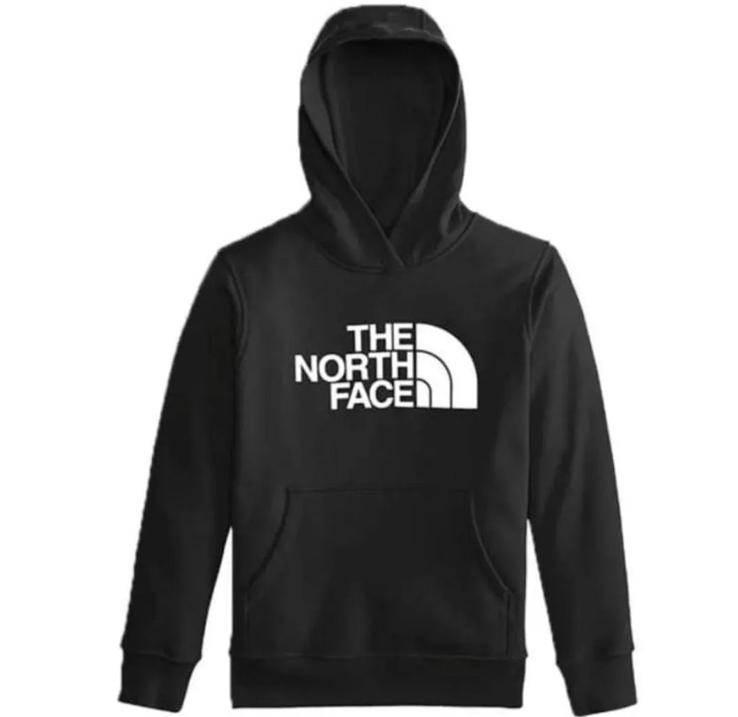 [ Black the North ] Polyester Fleece Printed Hoodie